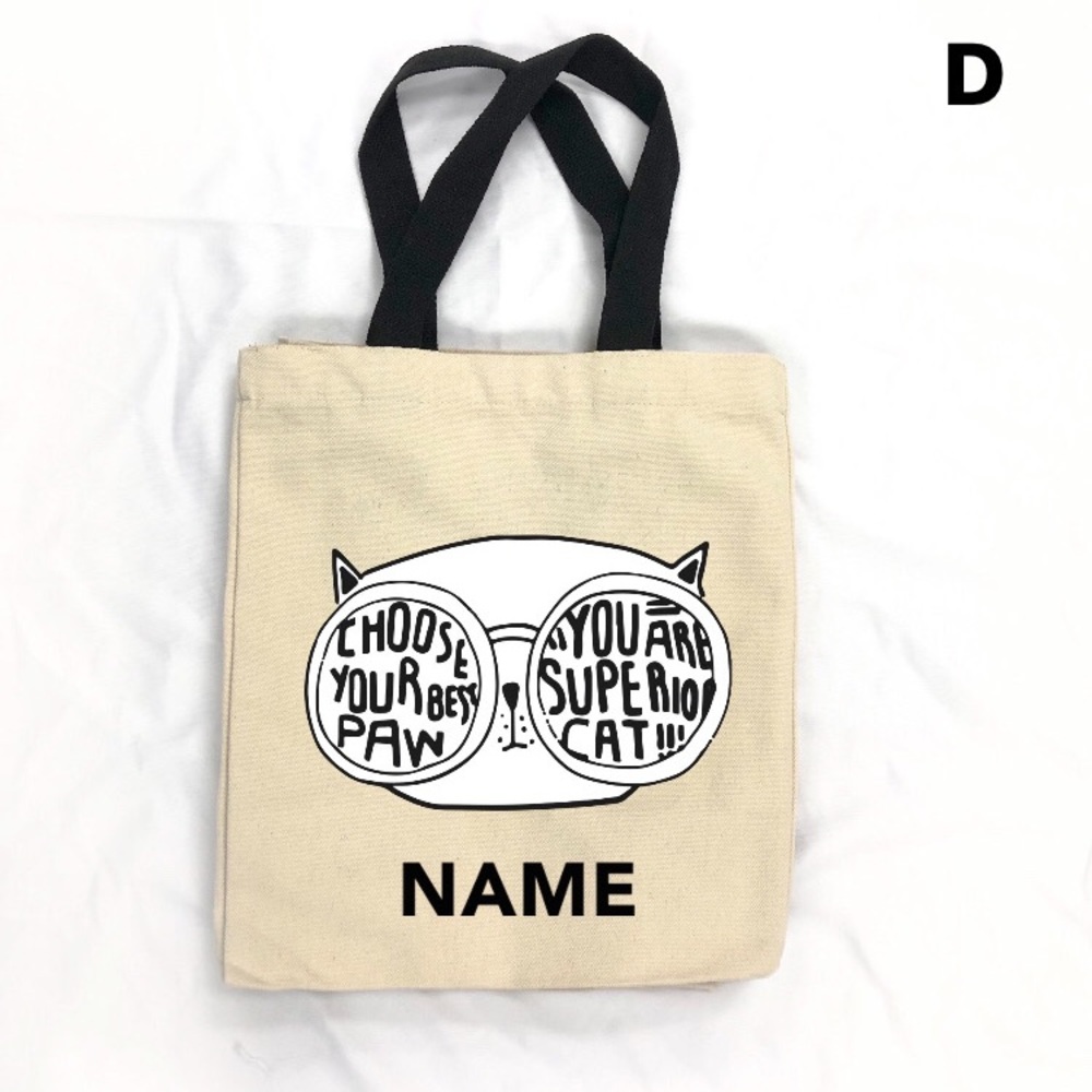 Personalized Cat Tote Bags - Picture 8 of 12